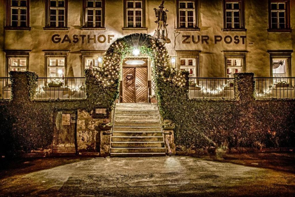 Gasthof Hotel Zur Post Egloffstein Exterior foto